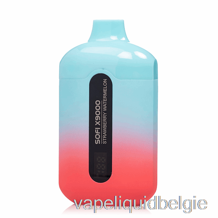 Vape België Sofi X9000 Slimme Wegwerpaardbei-watermeloen